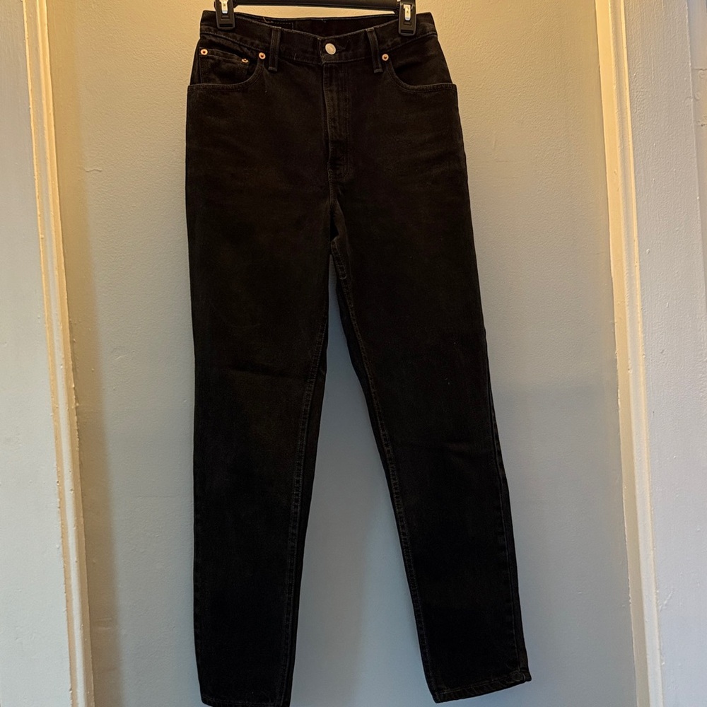 Vintage Levi’s Black Denim Jeans - 550